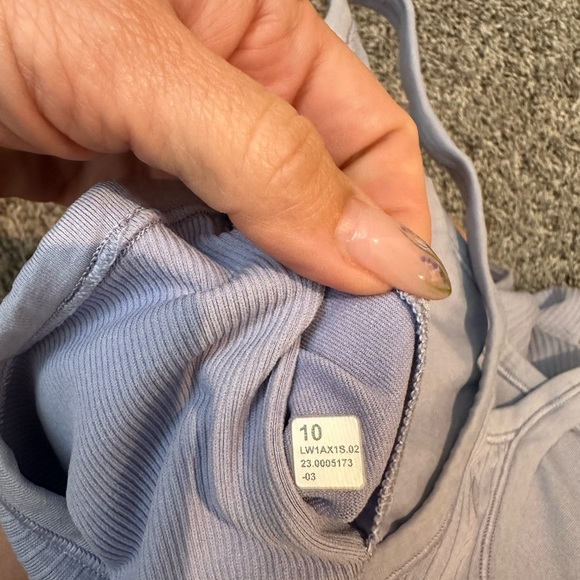 lululemon athletica Ribbed Racerback Tank hip length - Picture 3 of 3